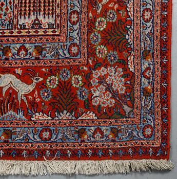 A rug, Old Moud, ca 310 x 198 cm.