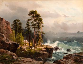 Aleksander Vasiliev Gine, STORMY SEAS.