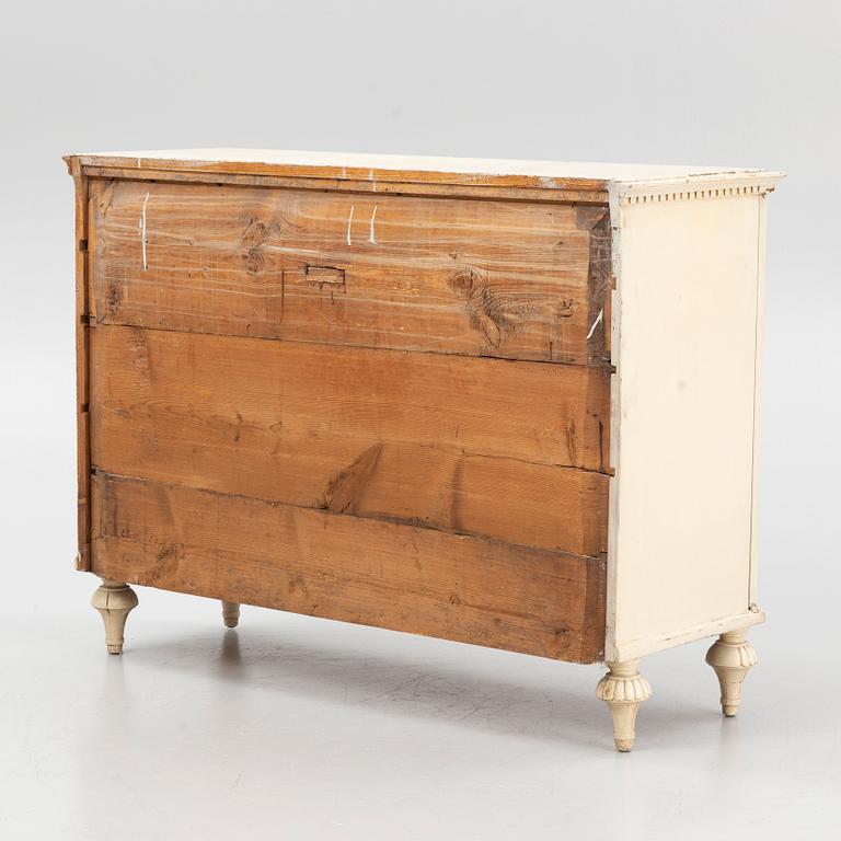 A late Gustavian cupboard, circa 1800.