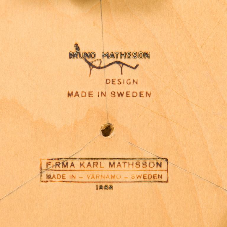 Bruno Mathsson, a mid-20th century 'Annika' side table, Firma Karl Mathsson.