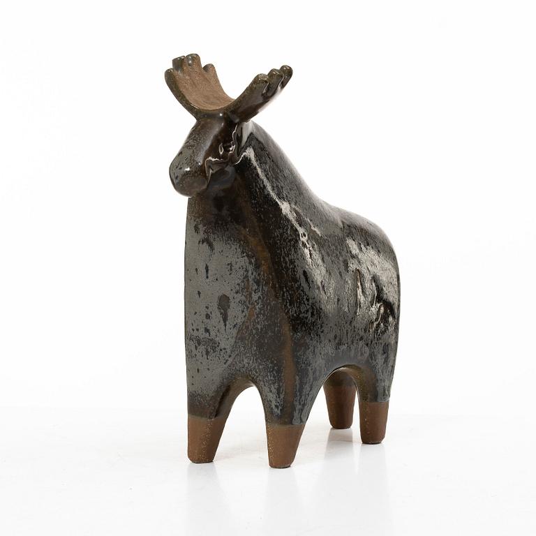 Lisa Larson, A figure, "Älg", Gustavsberg.
