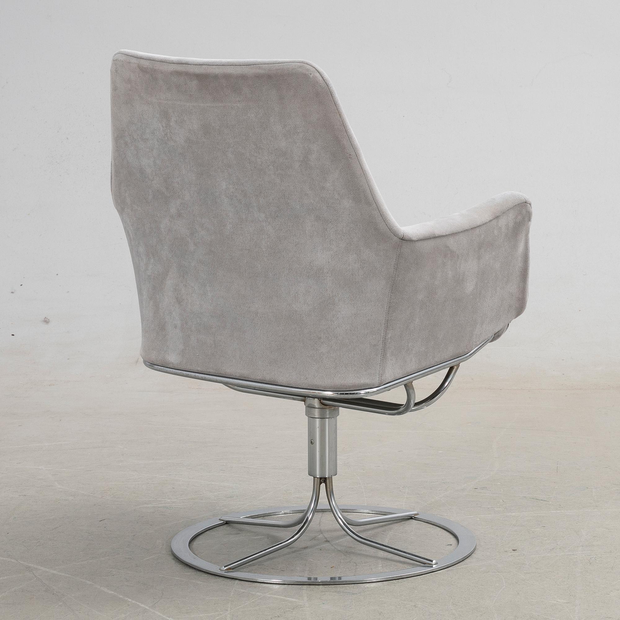 Bruno Mathsson, swivel chair "Master" for DUX.