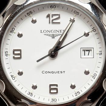 ARMBANDSUR, Longines Conquest. Stål.