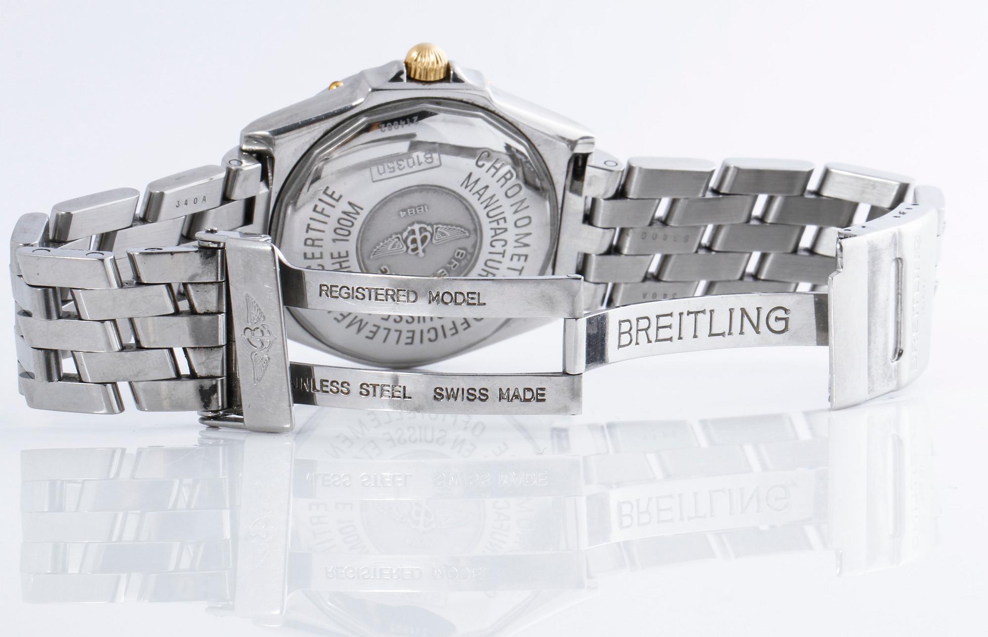 BREITLING, Windrider, Chronometre Officiellement Certifie (100M/330ft), wristwatch, 38 mm.