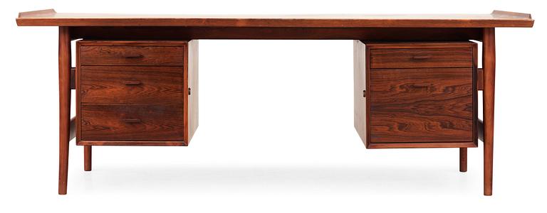 An Arne Vodder palisander desk, Sibast Denmark 1960's.