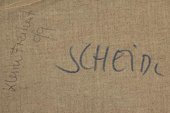 Roman Scheidl, olja på duk, signerad och daterad 99 a tergo.