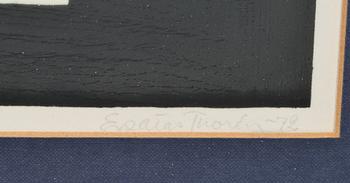 ESAIAS THORÉN.  Färglitografi, signerad och numrerad 200/300.