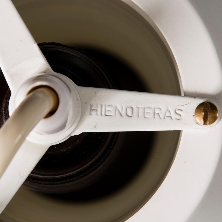 ILMARI TAPIOVAARA, A PENDANT LAMP. Maija Mehiläinen. Designed in 1955, Asko/Hienoteräs.