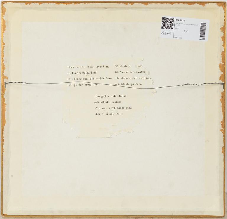 Elsa Beskow, Donkey with cart.