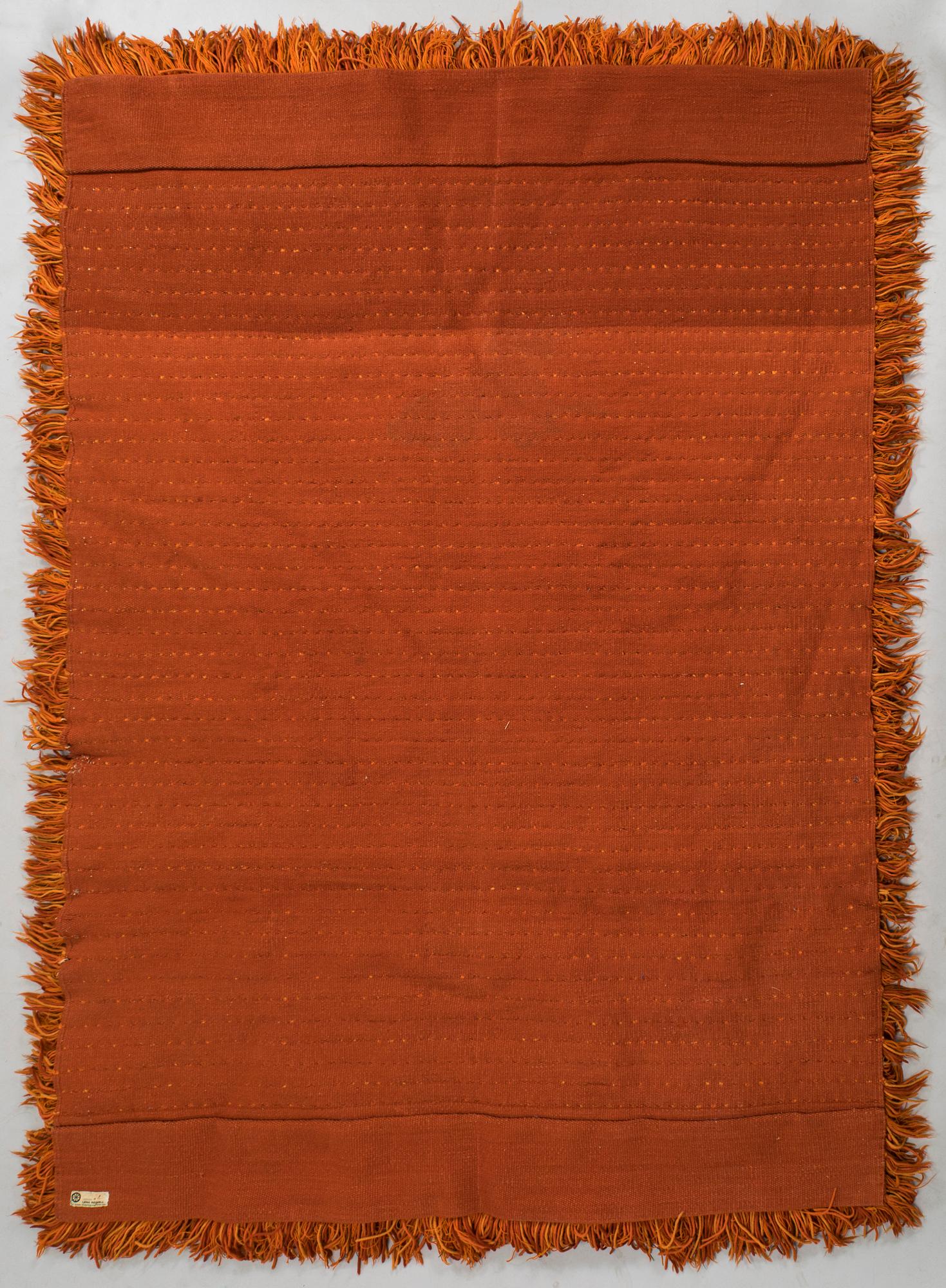 Lena Rewell-Gripenberg,  matta, "Troll", Lena Rewell  Textilstudio. Ca 250 x 174 cm.