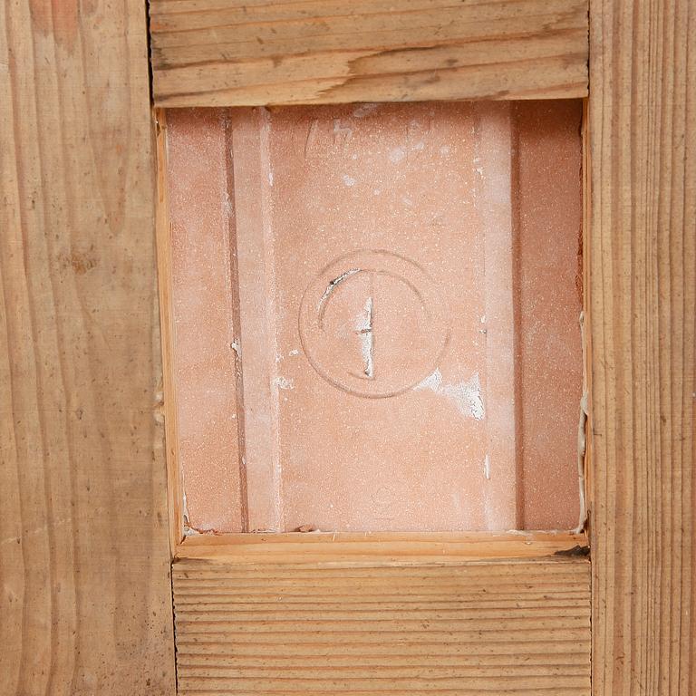 TÉBORD, chippendalestil, Upsala-Ekeby 1948.