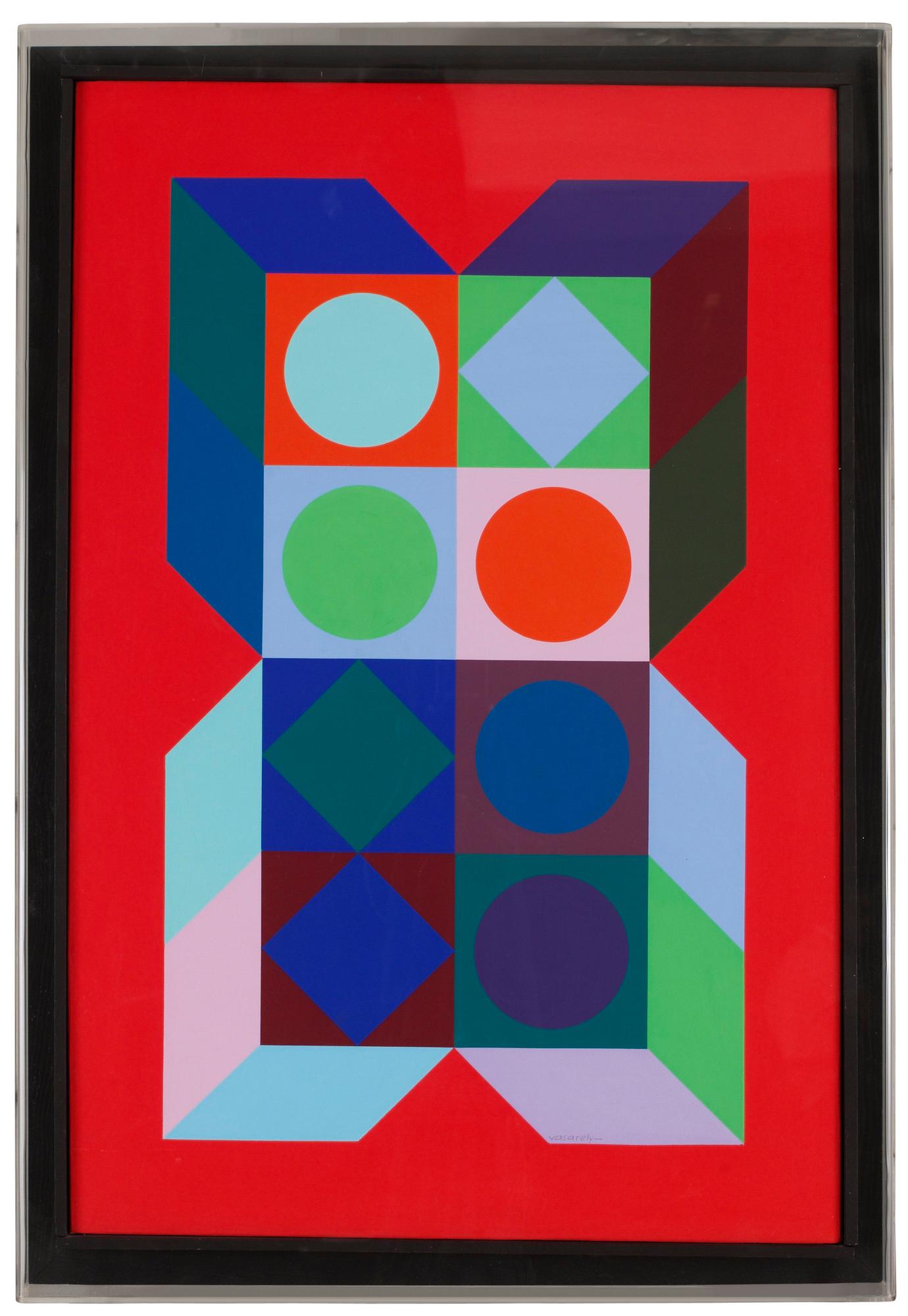 Victor Vasarely, "Sonora VI".