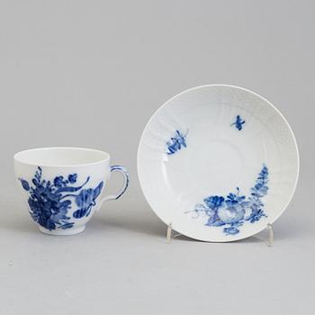 A 28 piece porcelain dinner service from Royal Copenhagen, Denmark.