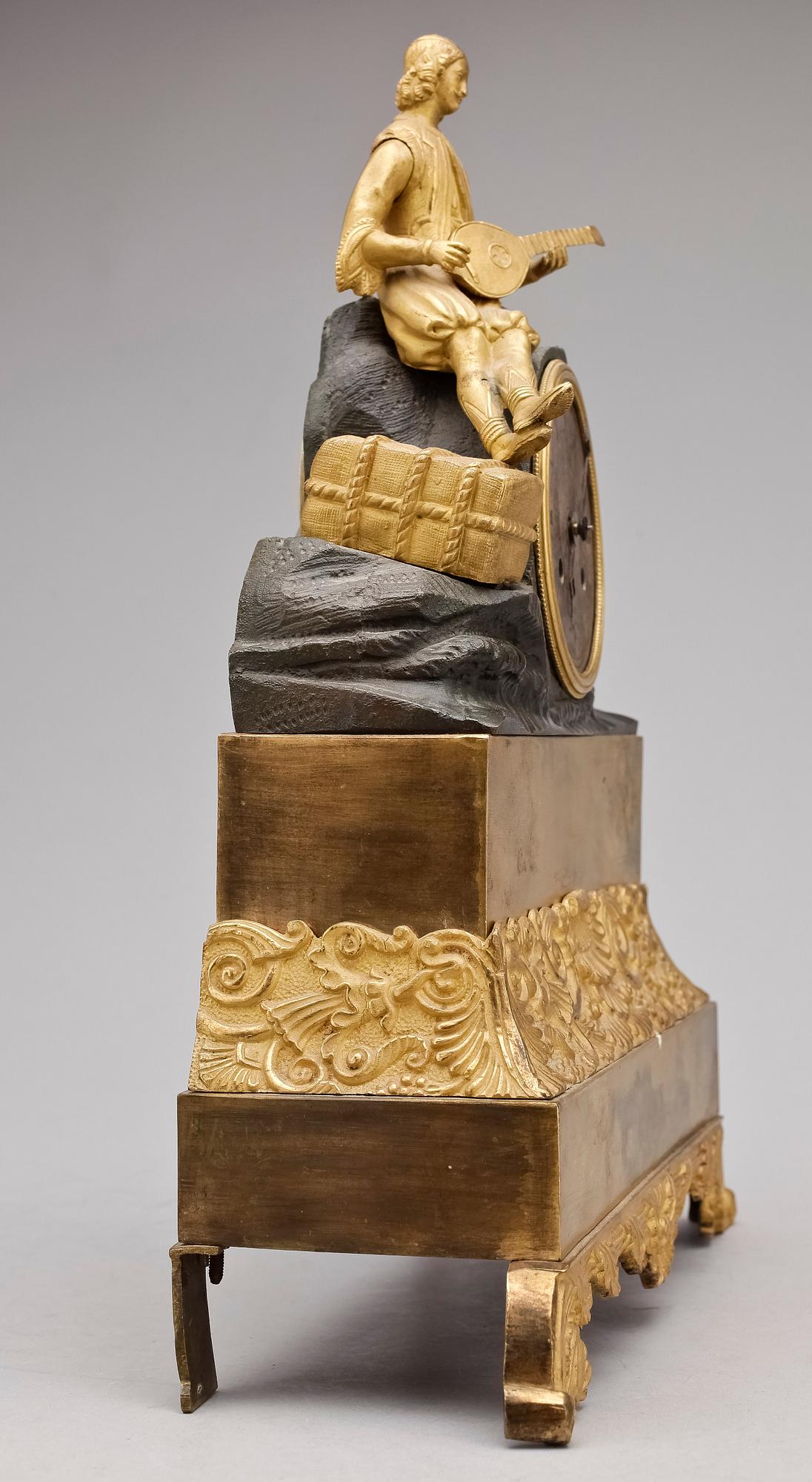 BORDSPENDYL, senempire, 1800-tal.