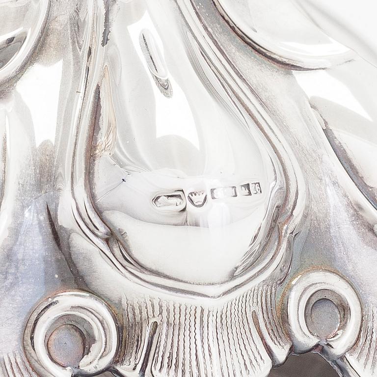 Kandelaber och ljusstake, silver, Kultakeskus, Tavastehus 1953-1972.