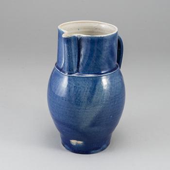 INGRID ABENIUS (TRILLER), a stoneware jug for Otto Lindig, Keramische Werkstatt Dornburg, circa 1932.