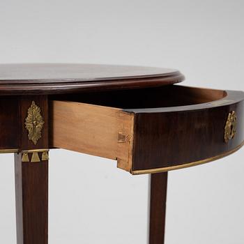 Side table, late Gustavian style, second half of the 19th century.