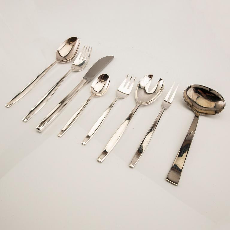 A set of 65 pice BSF 800 silver.