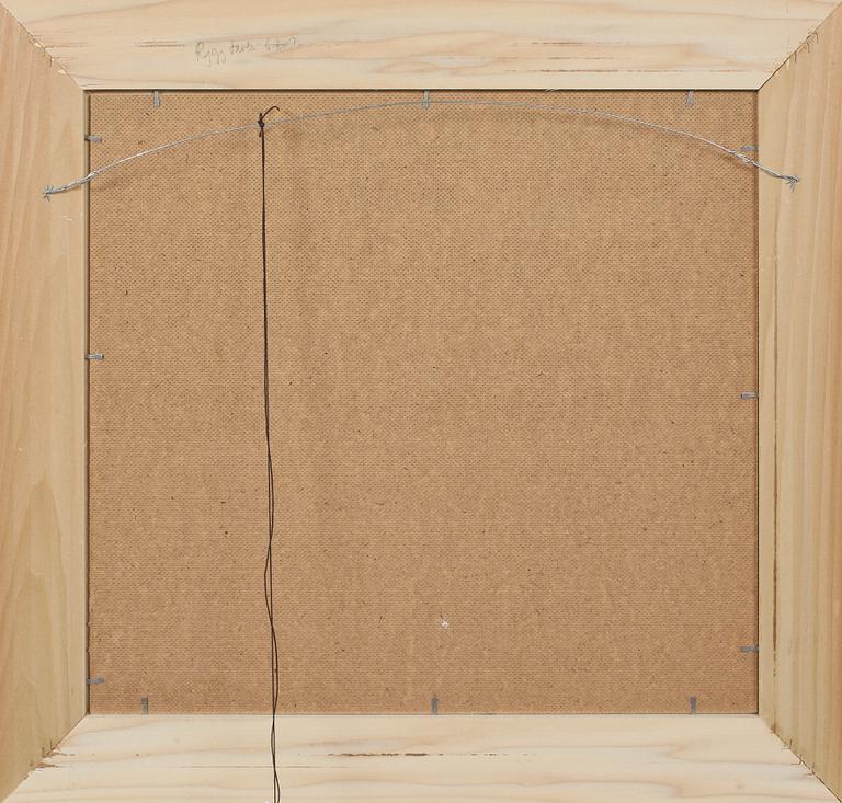 ANDERS HULTMAN, olja på pannå, signerad.