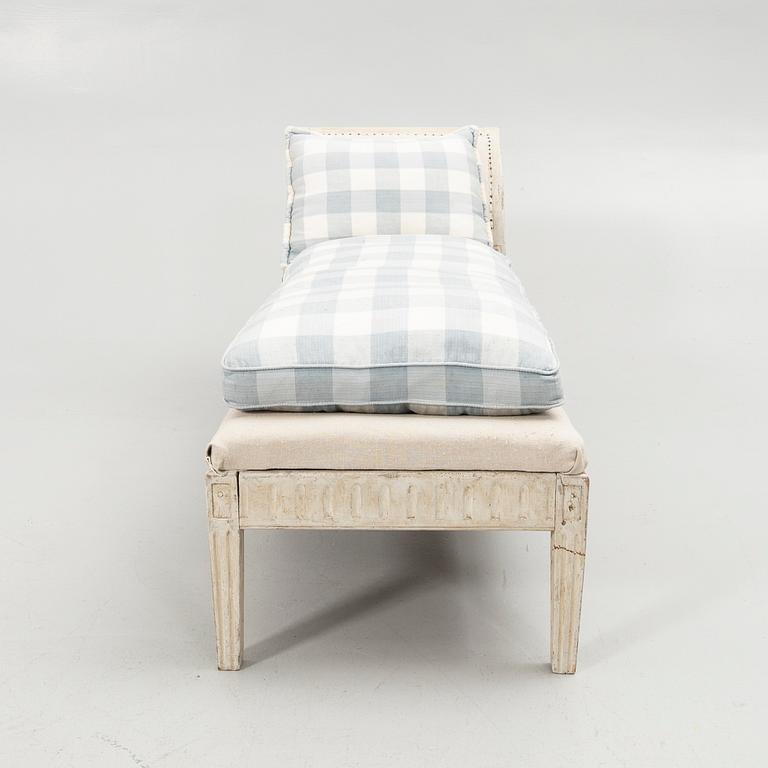 Dagbädd, sengustaviansk stil, 1800-tal.