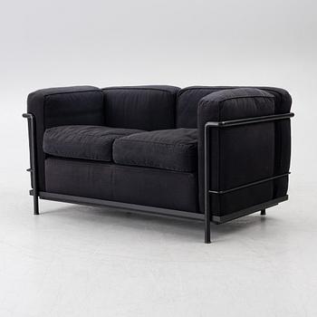 Pierre Jeanneret, Charlotte Perriand & Le Corbusier, soffa, "LC 2", Cassina, Italien.