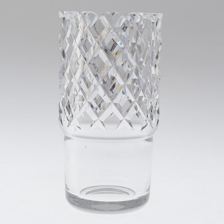 A vase and bowl "Sofiero", Gunnar Cyrén, Orrefors.