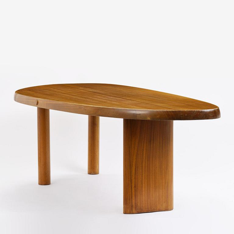 Charlotte Perriand, a "Forme Libre" table, executed by André Chetaille for Galerie Steph Simon, France, ca 1956.