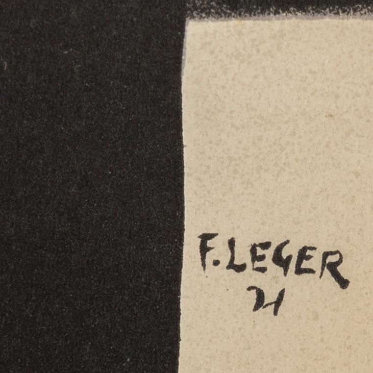 Fernand Léger, after, lithograph in colors, from Derrière le Miroir nr 79-80-81, 1955.