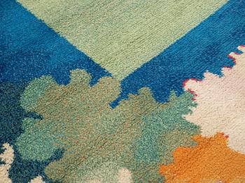 Kaisa Melanton, A CARPET. "Skärgårdsmattan". Knotted pile. 327,5 x 263 cm. Signed AB MMF KM.