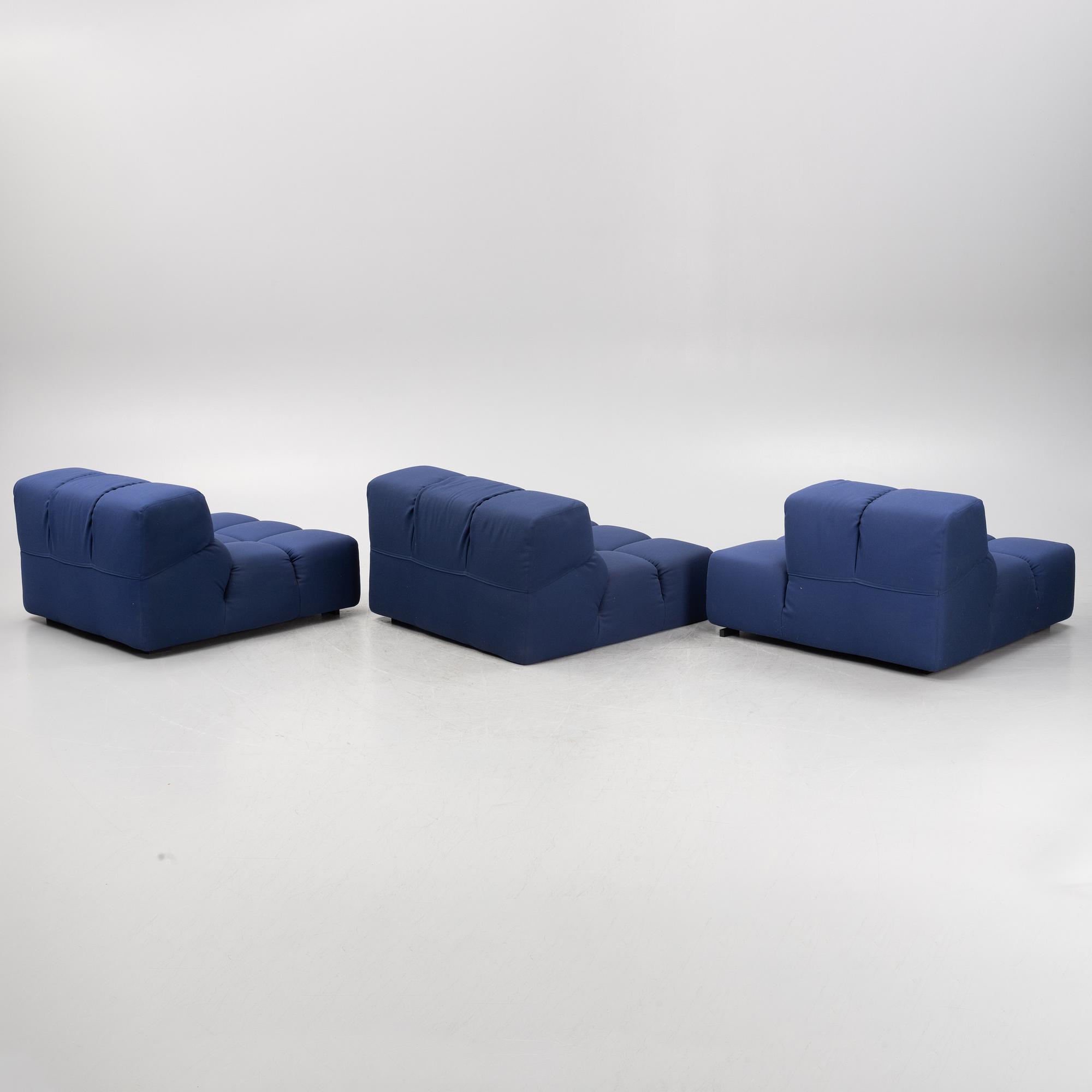 Patricia Urquiola, modulsoffa, 3 detar, "Tufty Time", B&B Italia Maxalto, Italien.