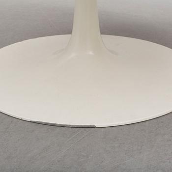 A dining table and eight chairs by Robin Day, Arkana.