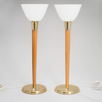 LISA JOHANSSON-PAPE, A PAIR OF TABLE LAMPS.  Manufactured by Orno. 1960s.