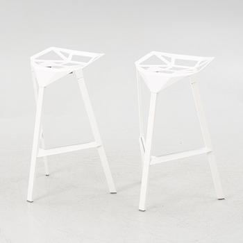 Konstantin Grcic, barpallar, ett par, "Stool one", Magis, Italien.