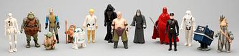 PARTI STAR WARS, 38 delar, Kenner, 1970/80-tal.