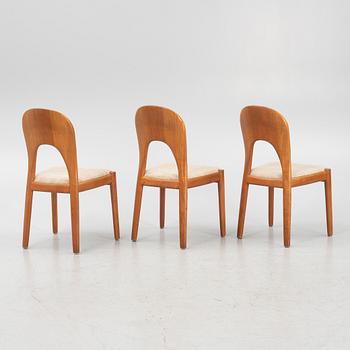 Niels Koefoed, six chairs, Denmark, second half of the 20th Century.