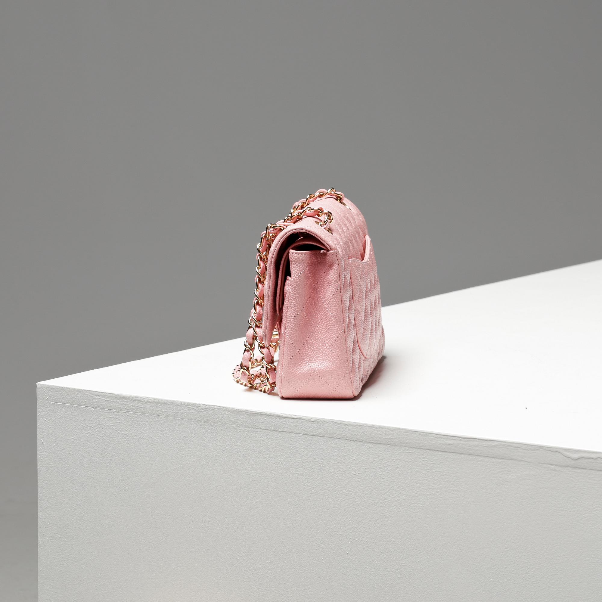 HANDVÄSKA. "Double Flap", Chanel.