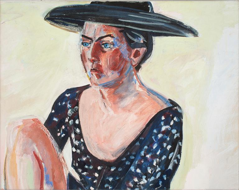 Lena Cronqvist, "Porträtt av Magdalena Olsson" (Portrait of Magdalena Olsson).