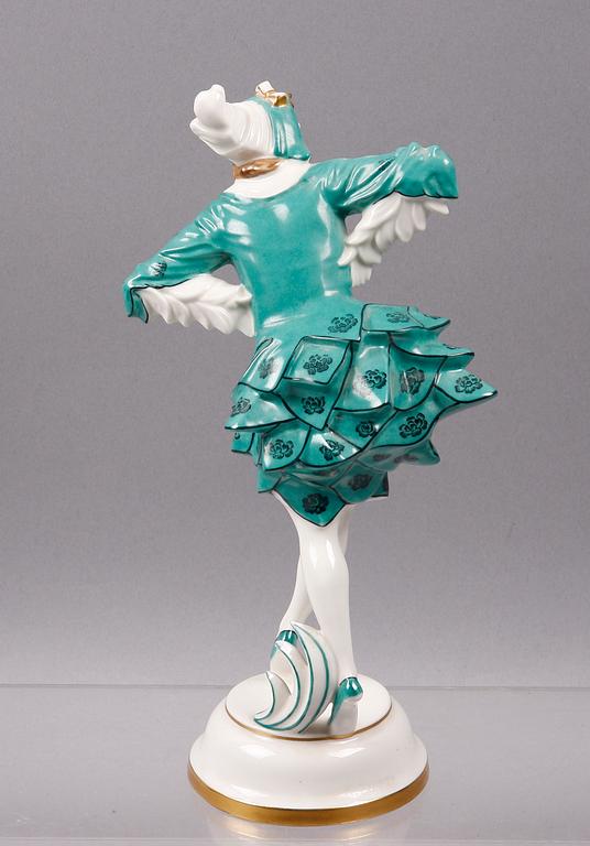 FIGURIN, porslin, Hutschenreuther. 1900-tal.