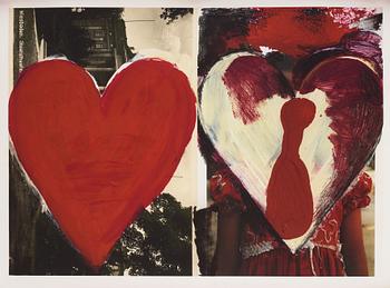 425. Jim Dine, "Wiesbaden", ur "Hearts from Nikolaistrasse".