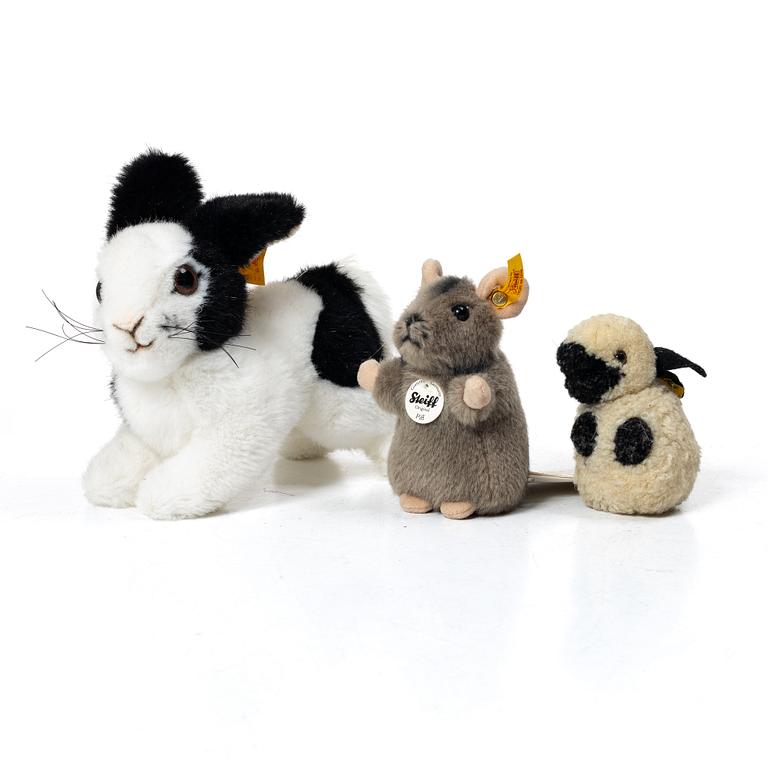 Steiff, toy animals, 15 pcs.