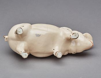 FIGURIN på BRICKA, Märt Goebel, W. Germany, 1900-talets andra hälft.