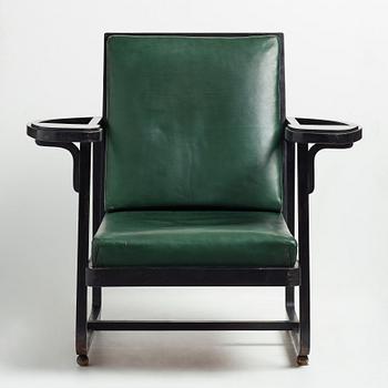 Carl Bergsten, an armchair, by Gemla Leksaksfabrik Diö, for the exhibition in Norrköping Sweden 1906.