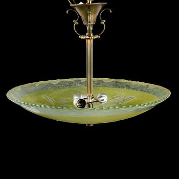 TAKPLAFOND, 1940/1950-tal, höjd ca 50 cm.