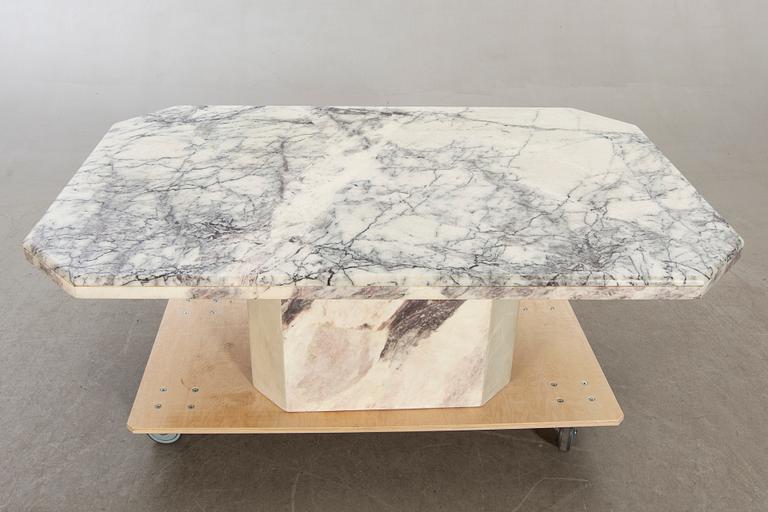 A Marble coffee table later part of the 20th century.