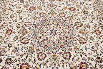 A Keshan carpet, c.. 350 x 250 cm.