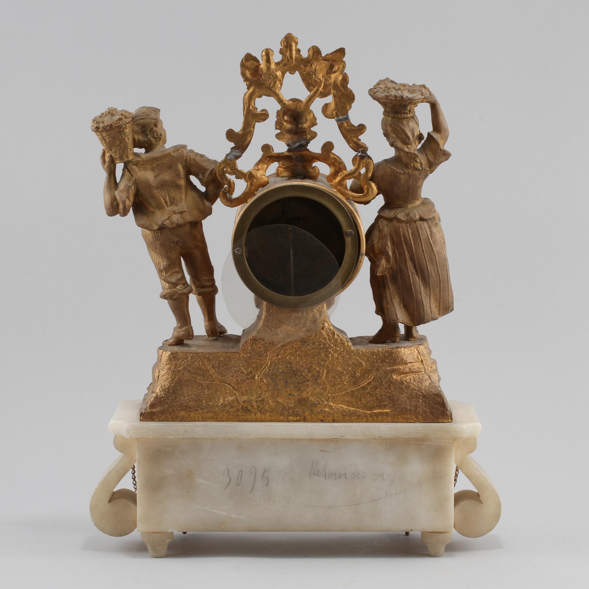 BORDSPENDYL, 1800-talets andra hälft.