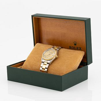 Rolex, Oyster Perpetual, Date, wristwatch, 34 mm.
