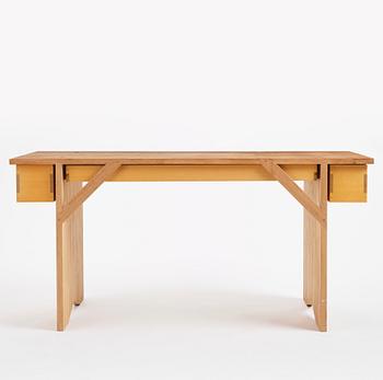 Lars Stensö, a "Singer" desk, "Woodstockholm", Sweden, ca 2015.