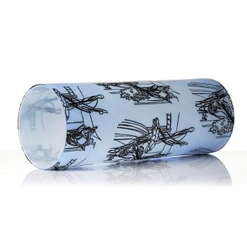 Per B. Sundberg, vas, "Wallpaper", glas, lim. ed. 50, Orrefors Studio, 2003.