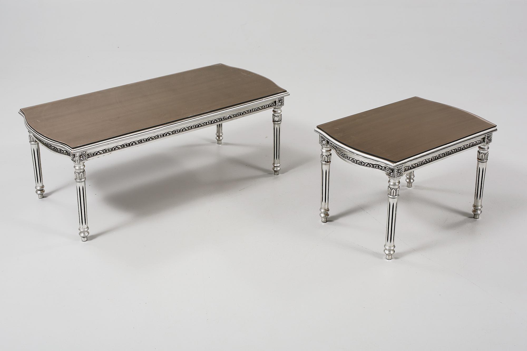 SIDOBORD, 2 st, gustaviansk stil, 2000-tal.